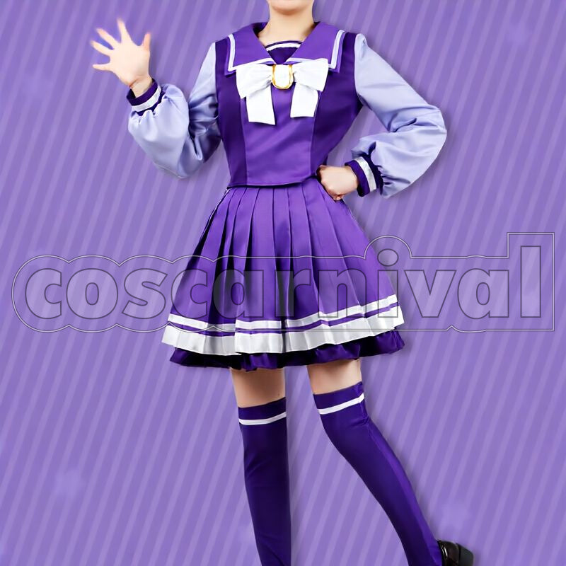 All Members Winter School Uniform Cosplay cosplay costume from Umamusume: Pretty Derby, front view 2