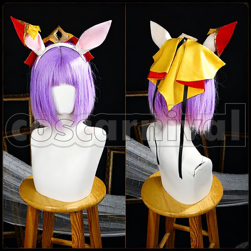 Durandal Race Outfit Cosplay cosplay costume from Umamusume: Pretty Derby, accessory set view