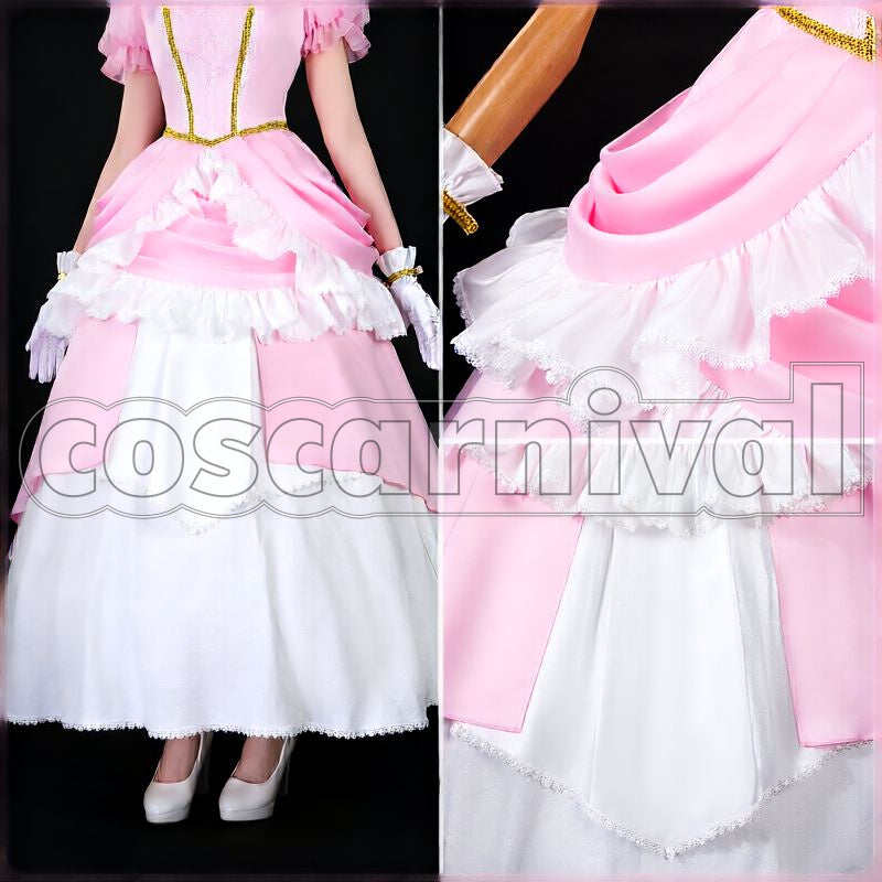Gentildonna La dama perfetta Wedding Dress Cosplay cosplay costume from Umamusume: Pretty Derby, front view 3