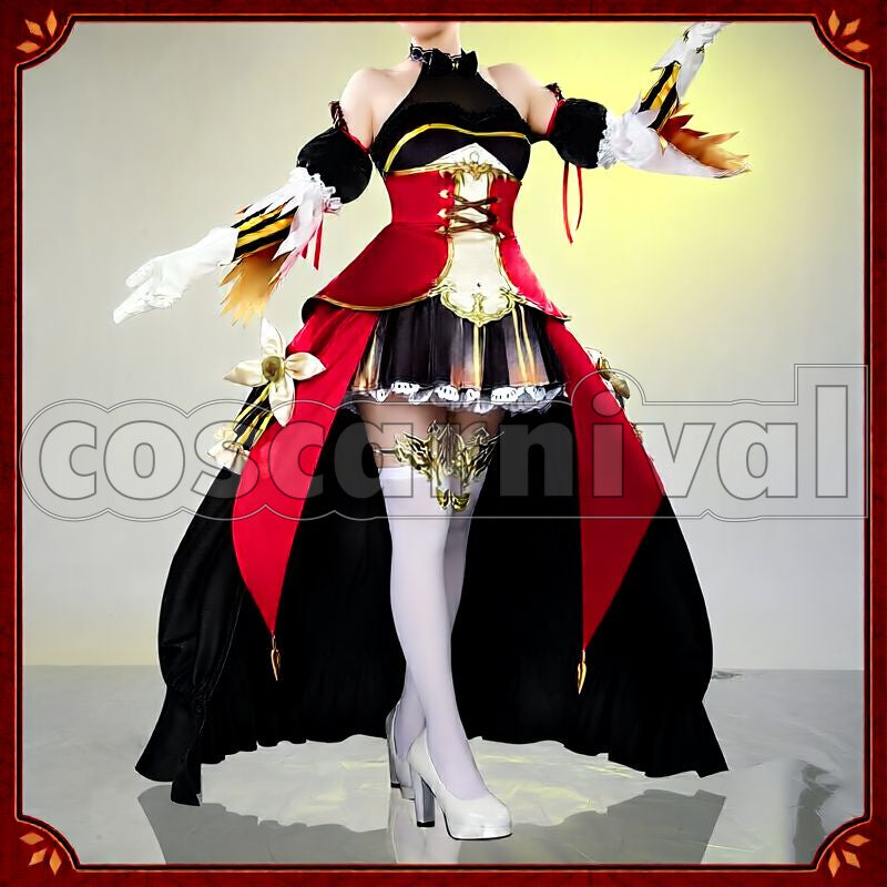 Gentildonna Race Outfit Cosplay cosplay costume from Umamusume: Pretty Derby, front view 3