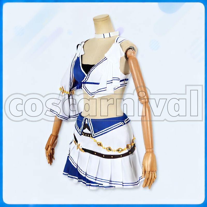 Hishi Amazon Race Outfit Cosplay cosplay costume from Umamusume: Pretty Derby, side view