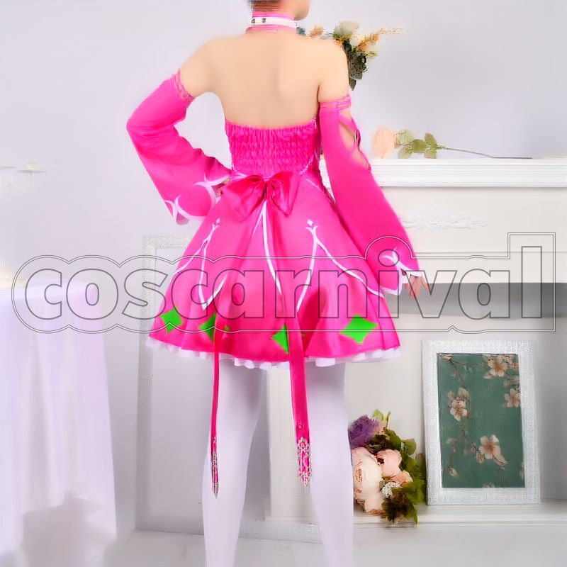 Kawakami Princess Race Outfit Cosplay cosplay costume from Umamusume: Pretty Derby, back view