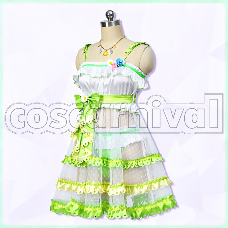 Mejiro McQueen Fair Lady of the Waves Swimsuit Cosplay cosplay costume from Umamusume: Pretty Derby, front view 3