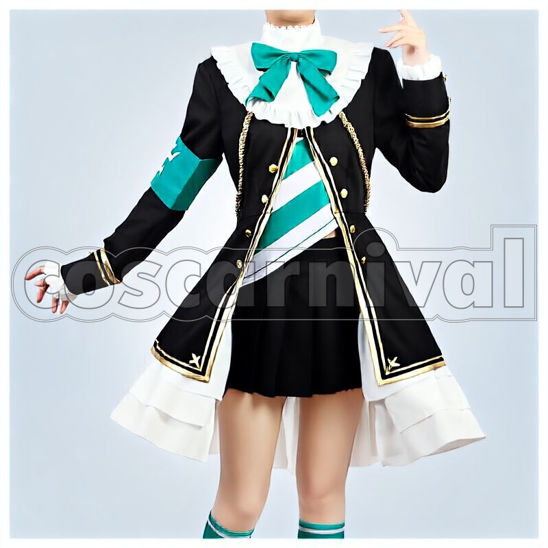 Mejiro McQueen Race Outfit Cosplay cosplay costume from Umamusume: Pretty Derby, front view 1