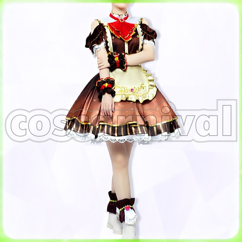 Mihono Bourbon CODE: ICING Valentine Outfit Cosplay cosplay costume from Umamusume: Pretty Derby, front view 2