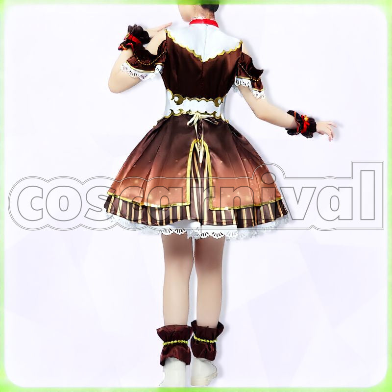 Mihono Bourbon CODE: ICING Valentine Outfit Cosplay cosplay costume from Umamusume: Pretty Derby, back view