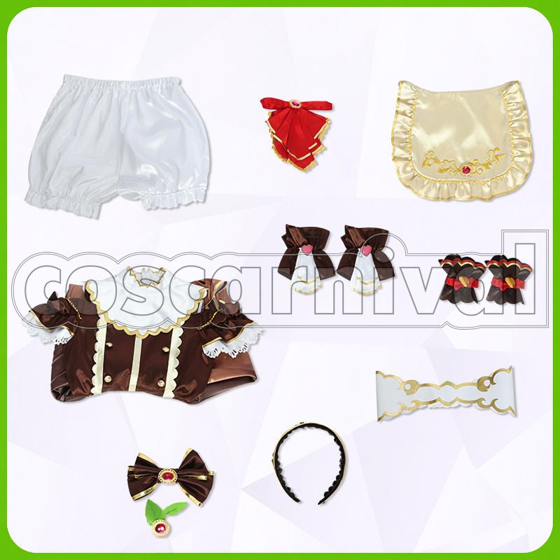 Mihono Bourbon CODE: ICING Valentine Outfit Cosplay cosplay costume from Umamusume: Pretty Derby, set view