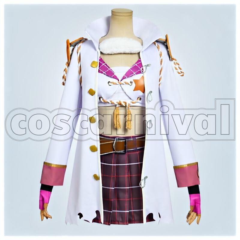 Narita Brian Race Outfit Cosplay cosplay costume from Umamusume: Pretty Derby, front view 1