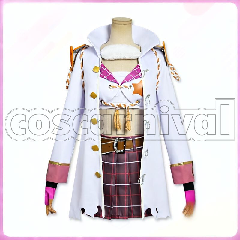 Narita Brian Race Outfit Cosplay cosplay costume from Umamusume: Pretty Derby, front view 2