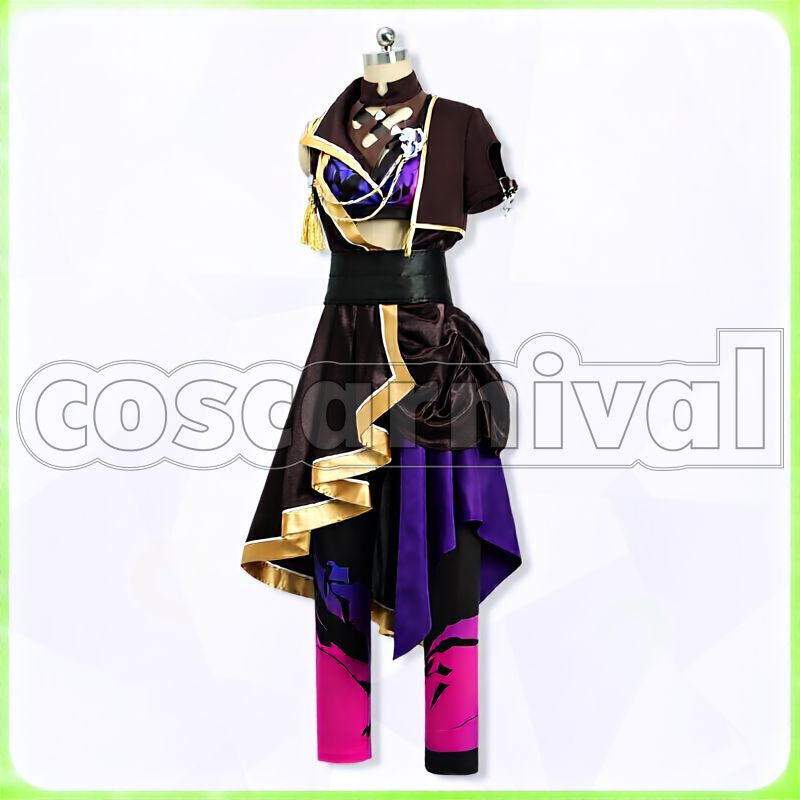 Narita Brian Ravenous Wolf New Outfit Cosplay cosplay costume from Umamusume: Pretty Derby, front view 3