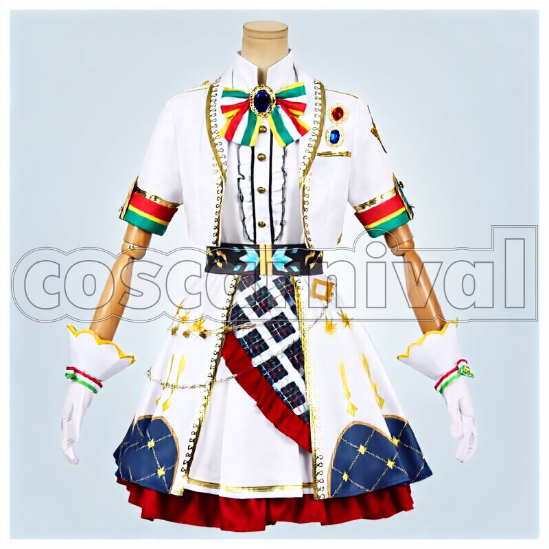Oguri Cap Ashen Miracle Christmas Outfit Cosplay cosplay costume from Umamusume: Pretty Derby, front view 1