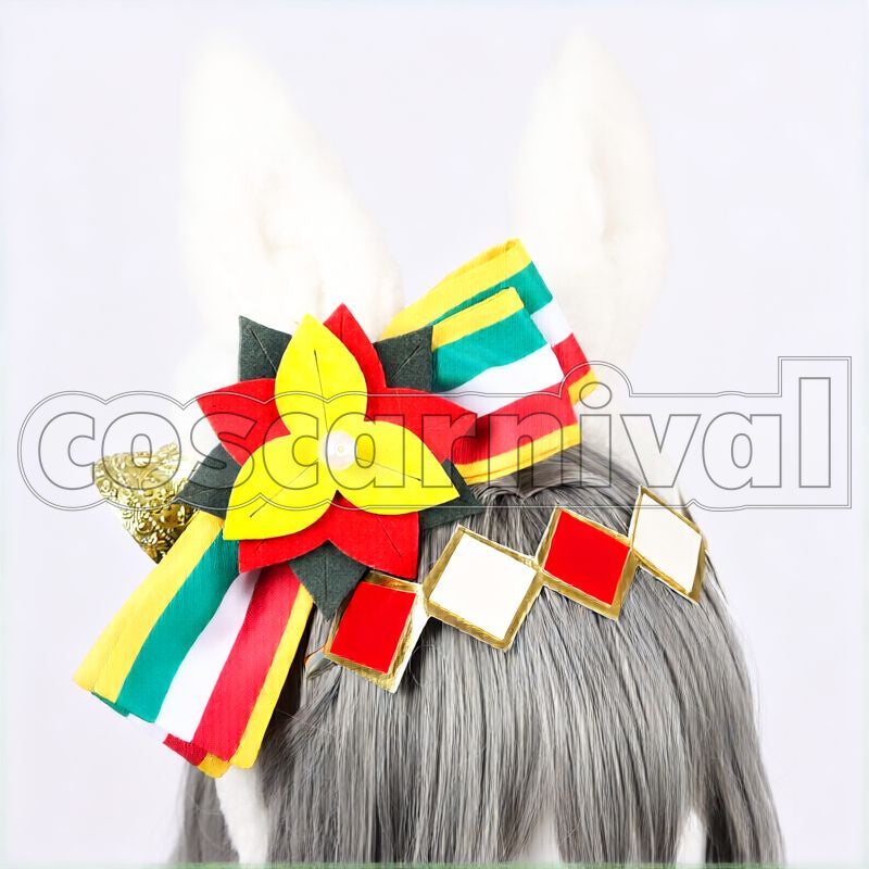 Oguri Cap Ashen Miracle Christmas Outfit Cosplay cosplay costume from Umamusume: Pretty Derby, accessory view