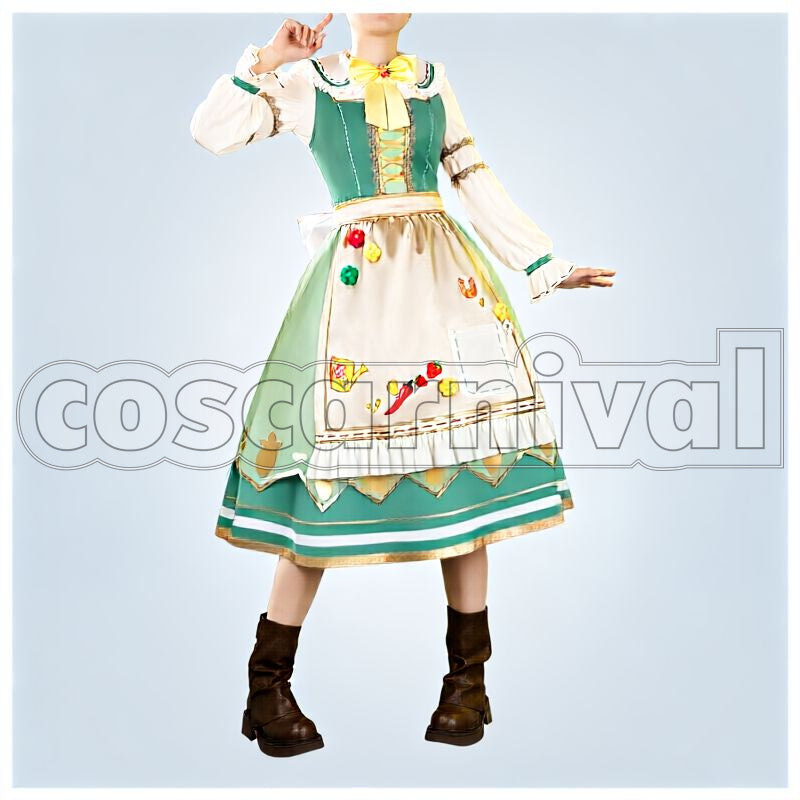 Rice Shower New Outfit Cosplay cosplay costume from Umamusume: Pretty Derby, front view 1