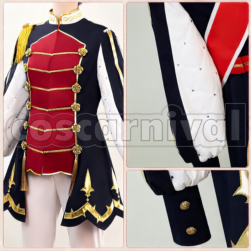 Rose Kingdom Race Outfit Cosplay cosplay costume from Umamusume: Pretty Derby, front view 5