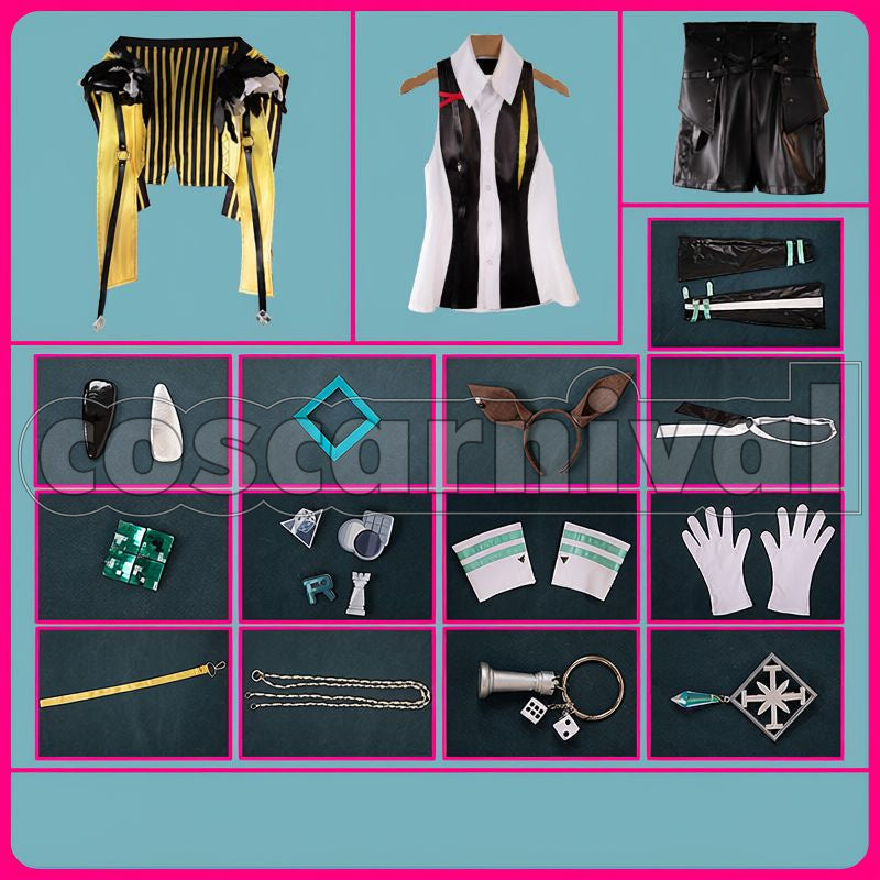 Rulership Race Outfit Cosplay cosplay costume from Umamusume: Pretty Derby, set view