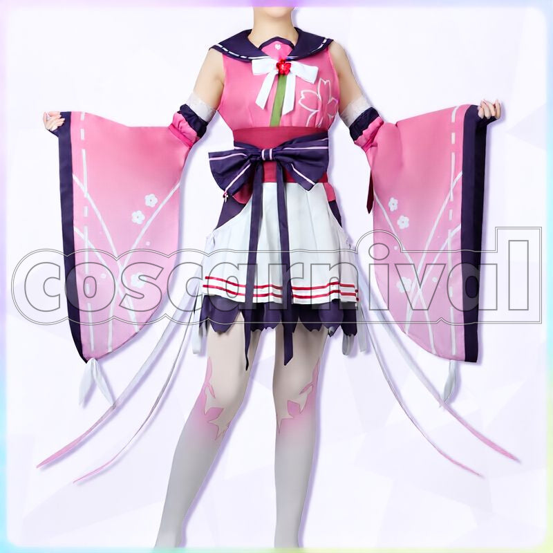 Sakura Chiyono O Cosplay cosplay costume from Umamusume: Pretty Derby, front view 2