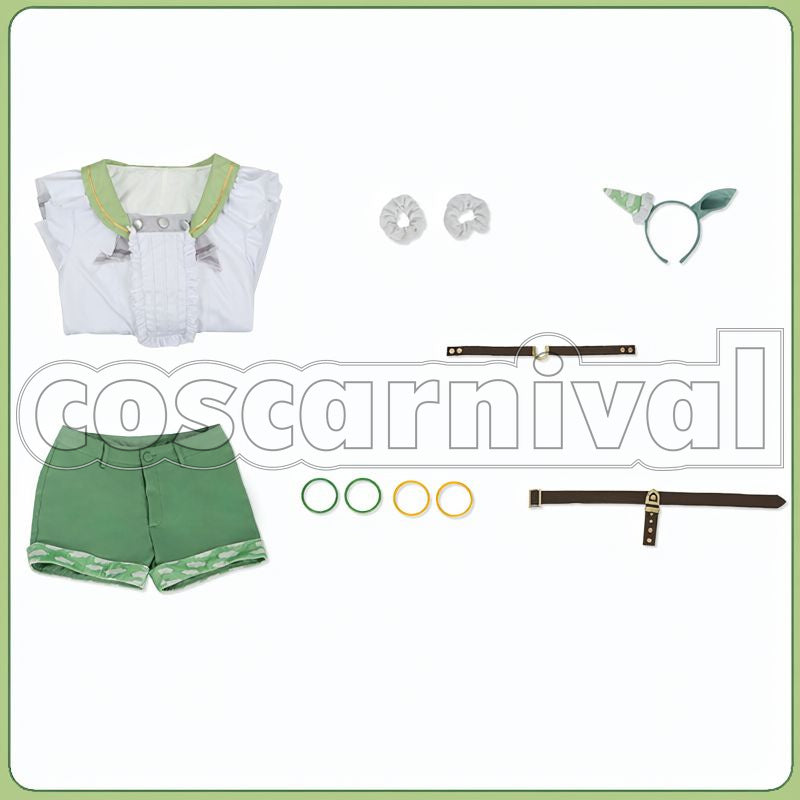Seiun Sky Race Outfit Cosplay cosplay costume from Umamusume: Pretty Derby, set view