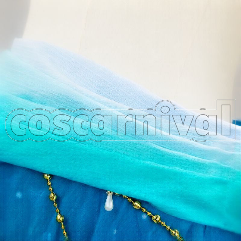 Silence Suzuka Emerald Tidings Swimsuit Cosplay cosplay costume from Umamusume: Pretty Derby, detail-4