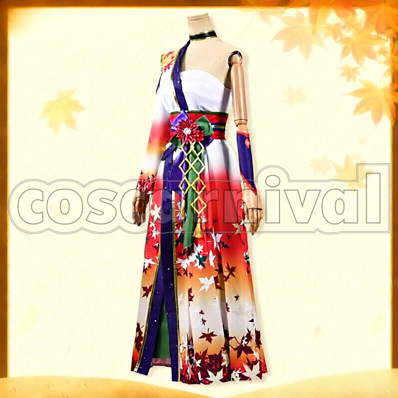 Symboli Rudolf Archer by Moonlight Kimono Cosplay cosplay costume from Umamusume: Pretty Derby, front view 6