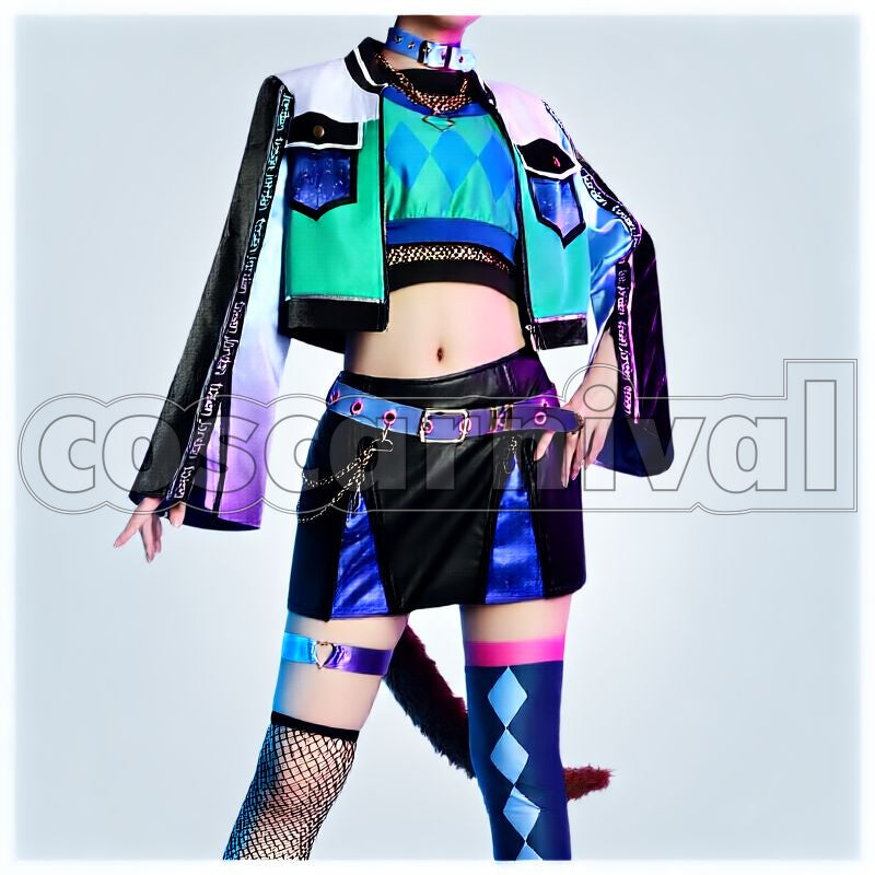 Tosen Jordan Race Outfit Cosplay cosplay costume from Umamusume: Pretty Derby, front view 1