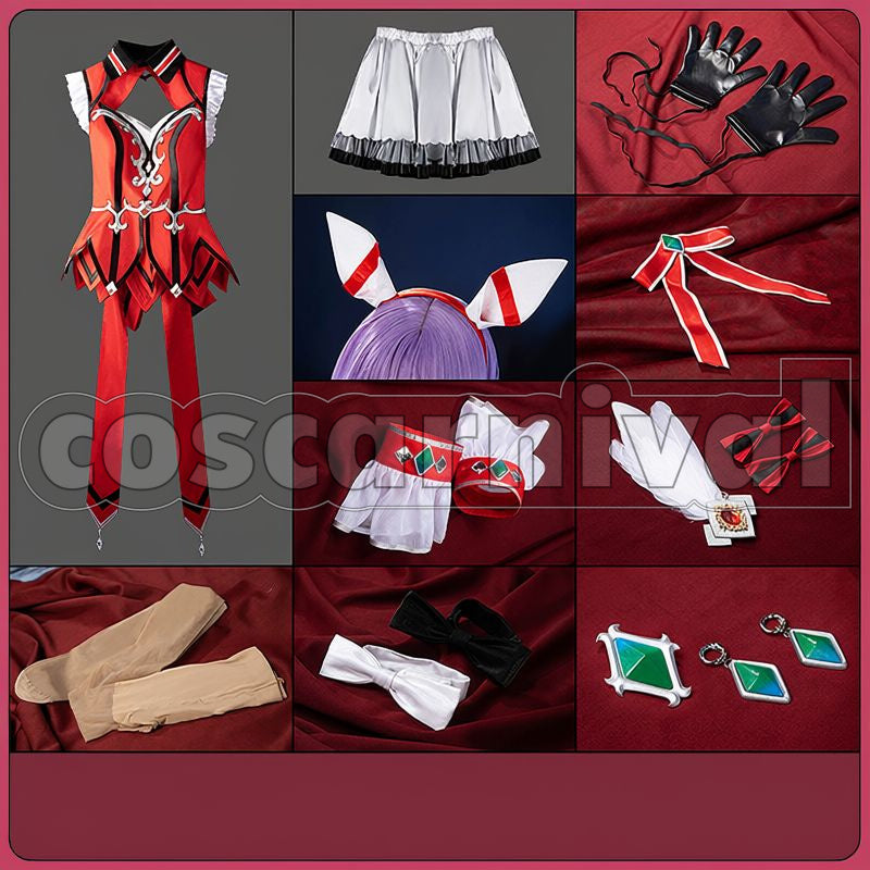 Win Variation Race Outfit Cosplay cosplay costume from Umamusume: Pretty Derby, set view