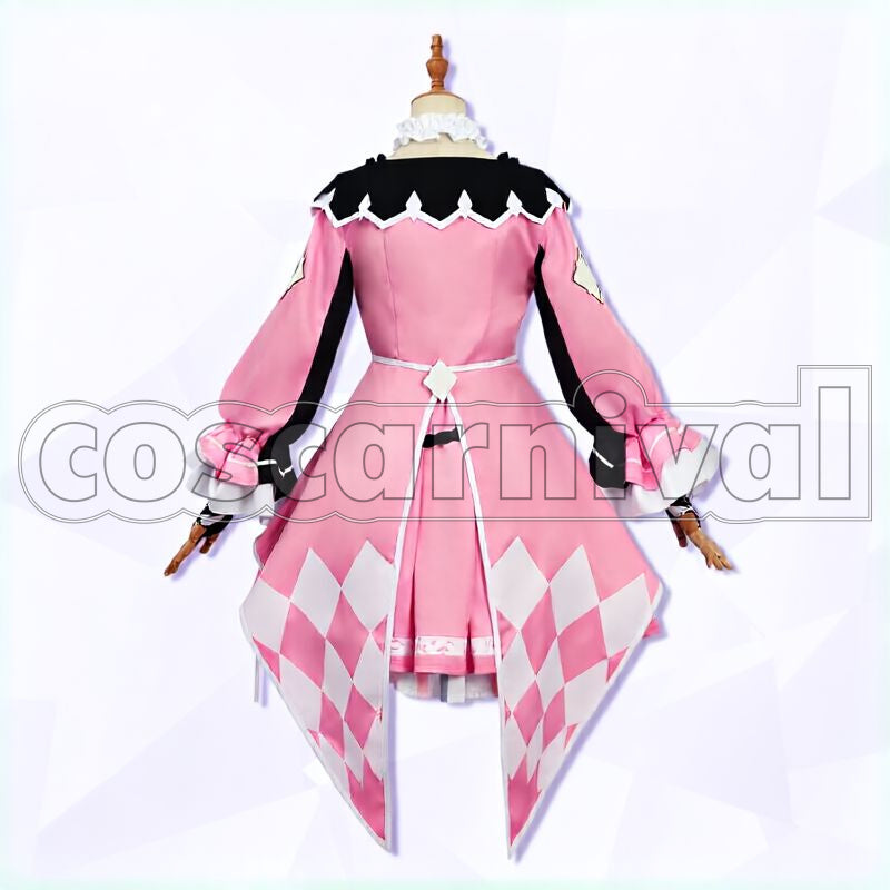 Wonder Acute Race Outfit Cosplay cosplay costume from Umamusume: Pretty Derby, back view 1