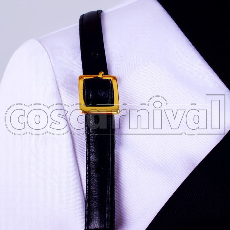 Raishin Akabane cosplay costume from Unbreakable Machine-Doll, detail-3