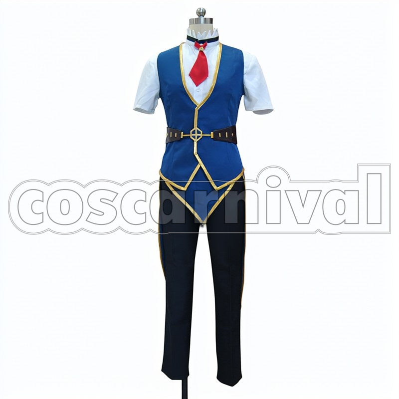 rukusu akadia cosplay costume from Undefeated Bahamut Chronicle, front view 2