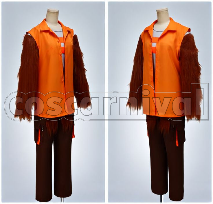 Japan Wolf Man Cosplay cosplay costume from Universal Studios, front view 2