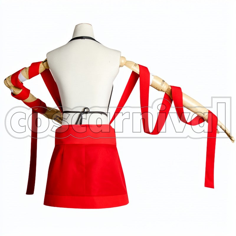 Chiya cosplay costume from Urara Meirocho, back view
