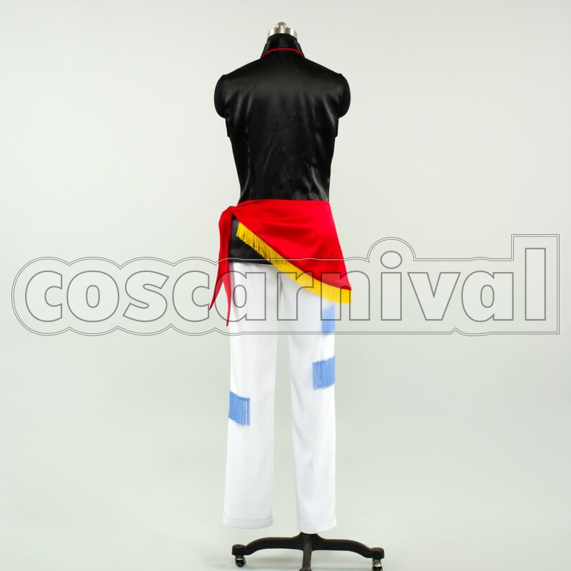Saotome Academy Class A Otoya Ittoki cosplay costume from Uta no Prince-sama, back view 2