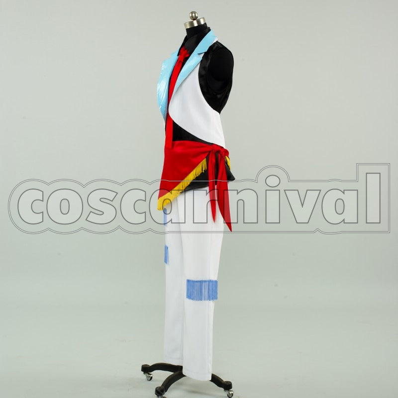 Saotome Academy Class A Otoya Ittoki cosplay costume from Uta no Prince-sama, side view
