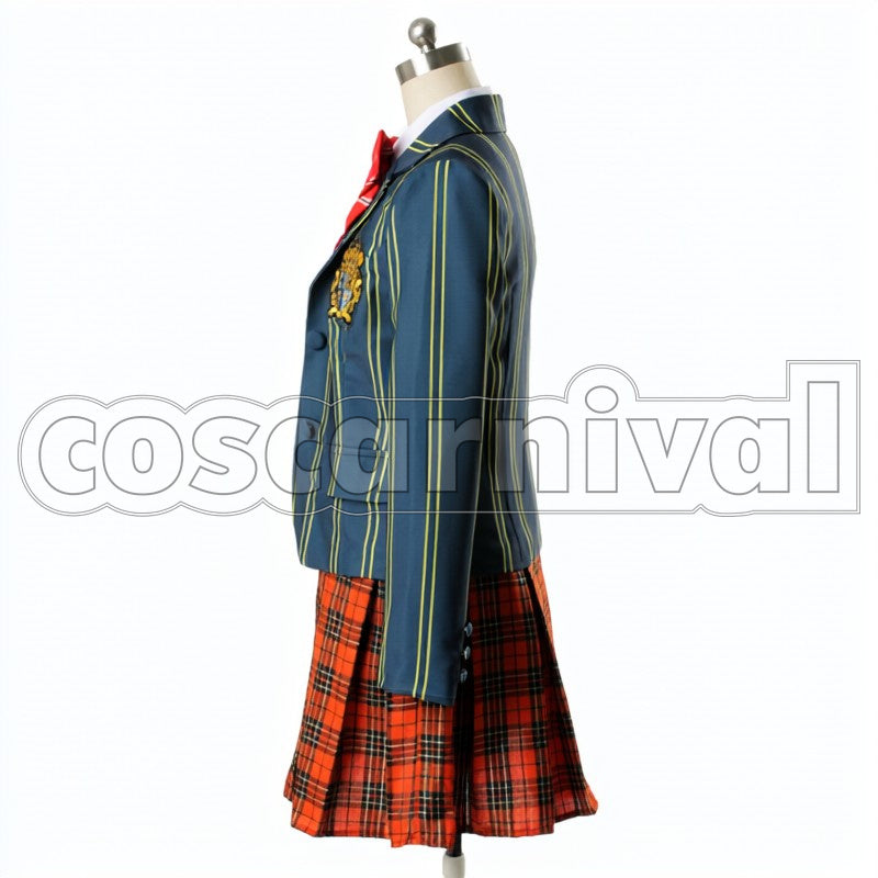 Saotome Academy Haruka Nanami Girls cosplay costume from Uta no Prince-sama, side view 3