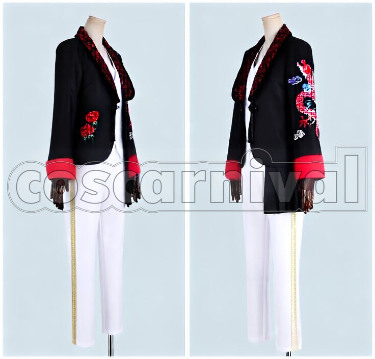 Ittoki Setsugetsuka Ver.FLOWER Embroidered Version Cosplay cosplay costume from Uta no Prince-sama Otoya, front view 2