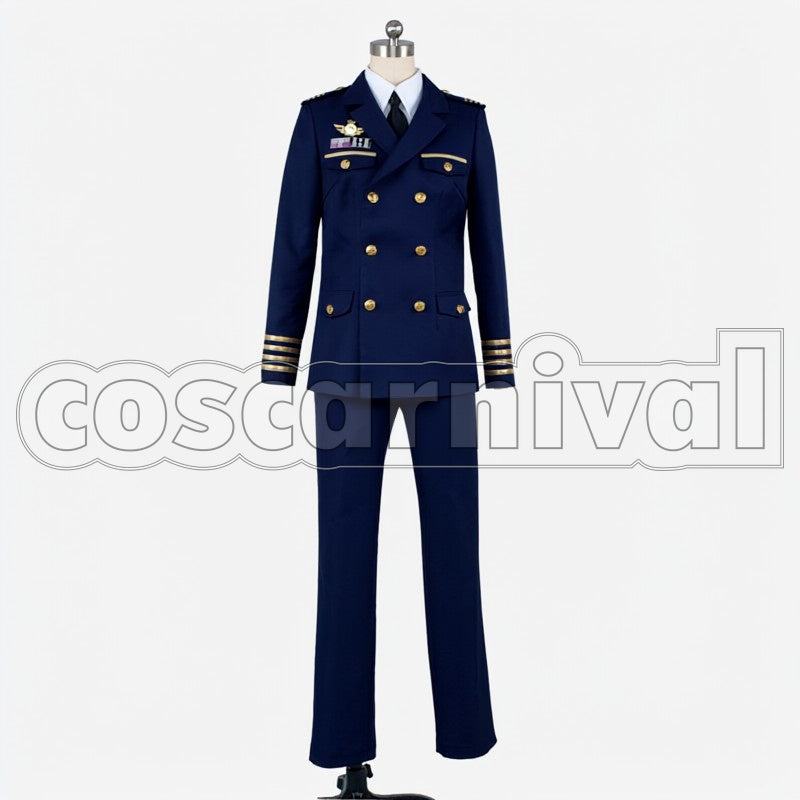 Shining Airlines Senior Pilot cosplay costume from Uta no Prince-sama, front view 2
