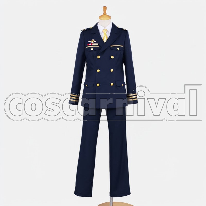 Shining Airlines New Pilot cosplay costume from Uta no Prince-sama, back view