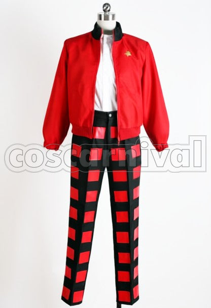 Ren Jinguji Red cosplay costume from Uta no Prince-sama, front view