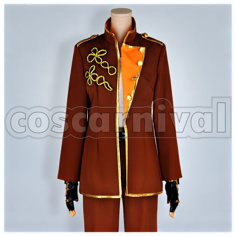 Jinguji Debut Military Uniform Cosplay cosplay costume from Uta no Prince-sama Ren, front view 1