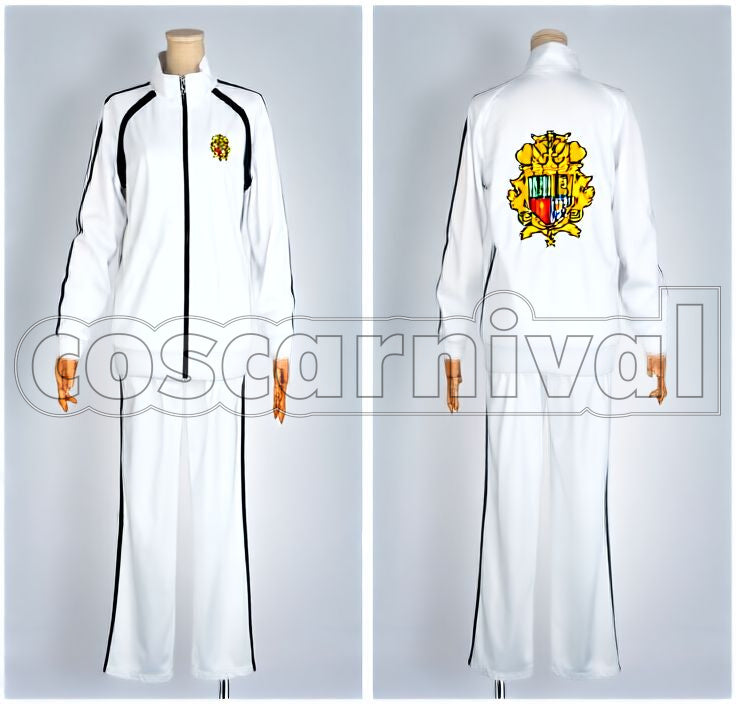 Academy White Jersey Embroidered Back Patch Cosplay cosplay costume from Uta no Prince-sama Saotome, detail-1
