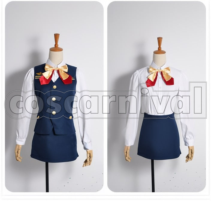 Shining Airlines Tomochika Shibuya cosplay costume from Uta no Prince-sama, front view