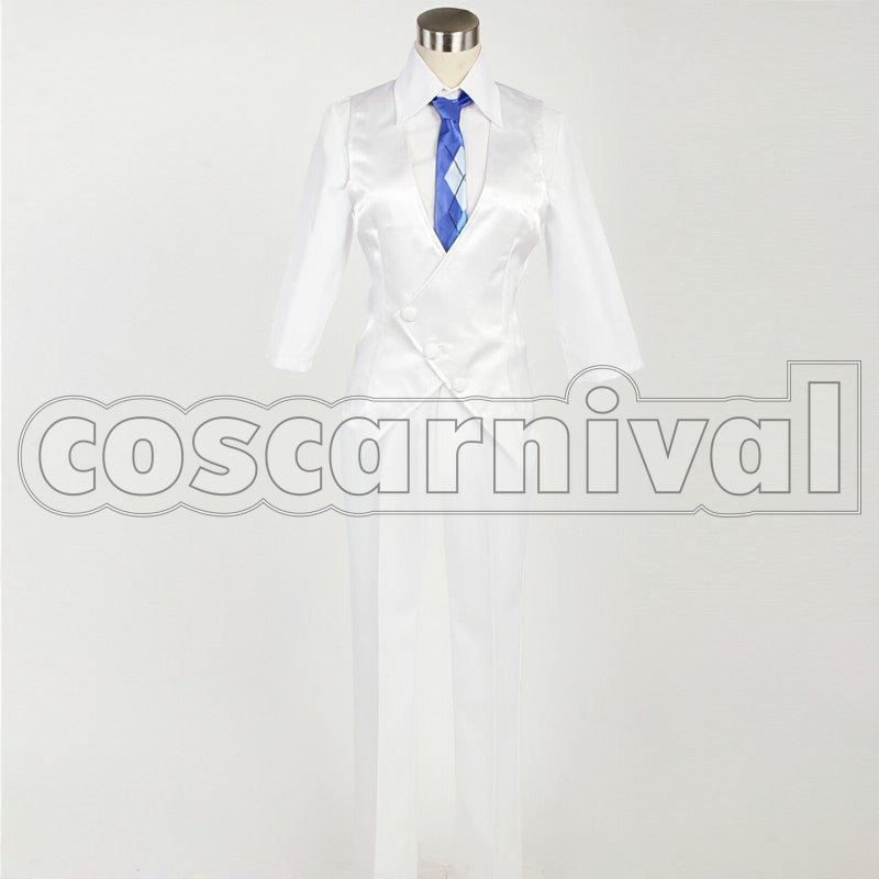 Maji LOVE 2000 White Badge Tokiya Ichinose cosplay costume from Uta no Prince-sama, front view 3