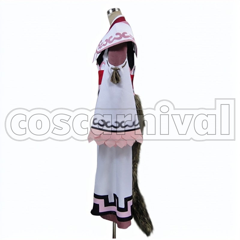 Faces Rurutie cosplay costume from Utawarerumono: The False, side view