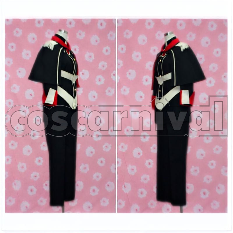Selvaria Bles Cosplay cosplay costume from Valkyria Chronicles, side view