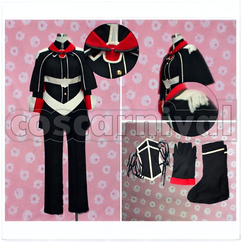 Selvaria Bles Cosplay cosplay costume from Valkyria Chronicles, set view
