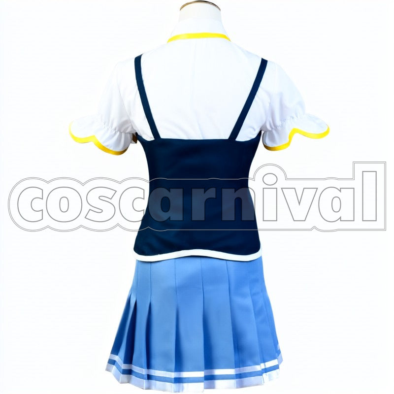 Mamori Tokonome cosplay costume from Valkyrie Drive, back view