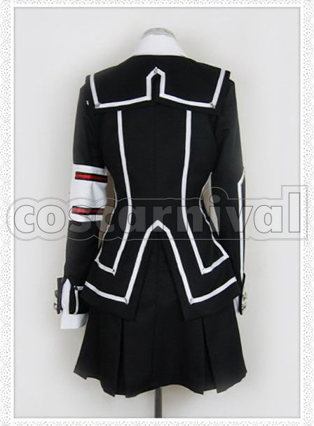 Class Girls cosplay costume from Vampire Knight Day, back view
