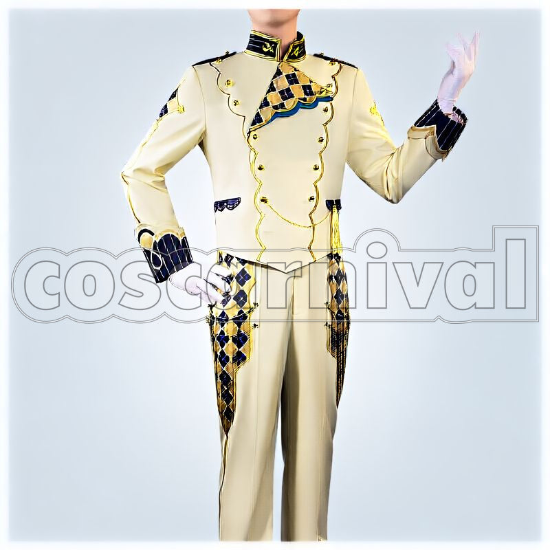 Male A Vanilla Color Collaboration Shared Outfit Cosplay cosplay costume from Virtual YouTuber, front view 1