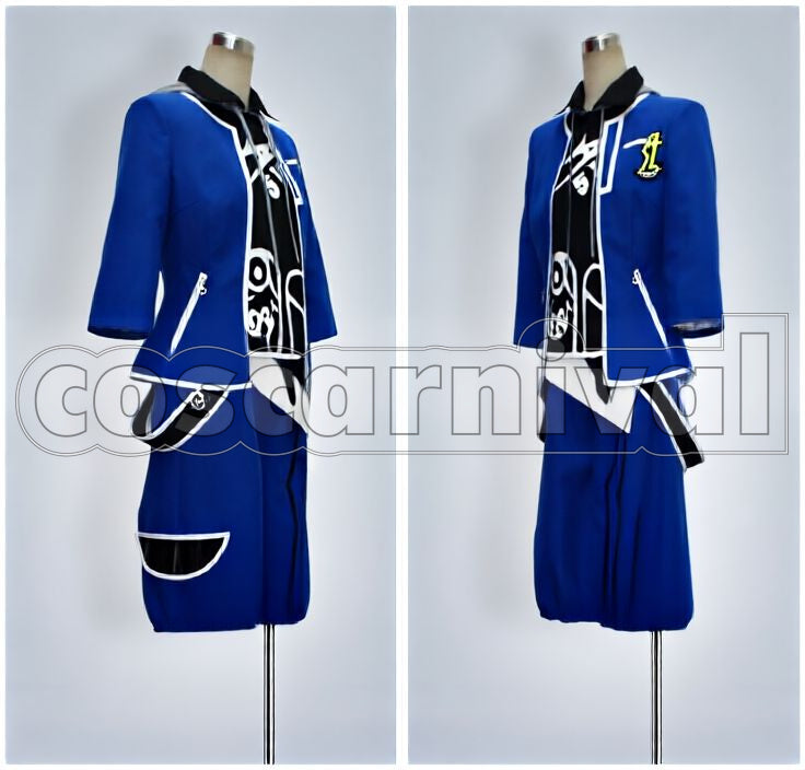 Sendo Shiritsu Seitei Gakuen School Uniform Cosplay cosplay costume from VitaminX Kiyoharu, front view 2