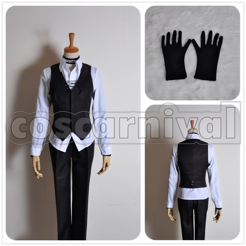 Kamui Gakupo cosplay costume from Vocaloid Deadline Circus, front view 4