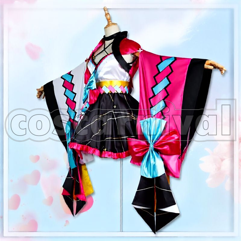 Miku Magical Mirai 2020 Cosplay cosplay costume from Vocaloid Hatsune, front view 4
